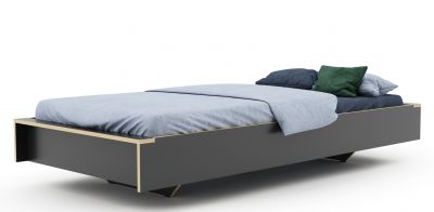 Flai Bed anthracite Müller Möbelwerkstätten